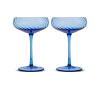 Byon 2 Copas de champán Opacity 30 cl Azul