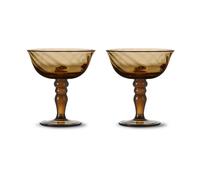 Byon 2 Copas de prosecco Opacity 15 cl Marrón