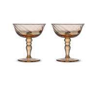 Byon 2 Copas de prosecco Opacity 15 cl Melocotón