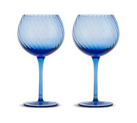 Byon 2 Copas de vino Opacity 47 cl Azul