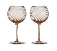 Byon 2 Copas de vino Opacity 47 cl Melocotón