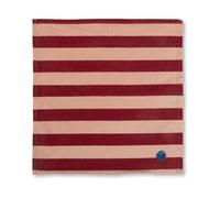 Byon 2 Servilletas Leya stripe 45x45 cm Rojo-rosa