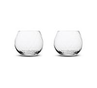 Byon 2 Vasos de agua Opacity 22 cl Transparente