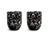 Byon 2 Vasos Messy 30 cl Negro