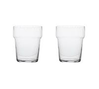 Byon 2 Vasos para beber Opacity 30 cl Transparente