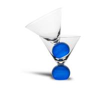 Byon 2 Vasos Spice 24 cl Azul-transparente