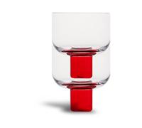 Byon 2 Vasos Victoria 35 cl Rojo-transparente