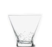 ByON 5281600500 Bubbles - Vaso de cristal con burbujas (10,5 x 9,5 cm)