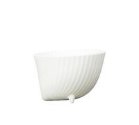 ByOn Bol en forma de concha Bowl Frances 5287901602 - Cuenco de porcelana (tamaño XS), color blanco