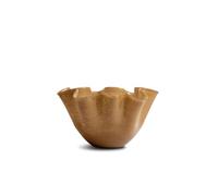 ByON Cara Bowl L 5280605303 - Cuenco de cristal (29 x 16 x 26 cm), color beige