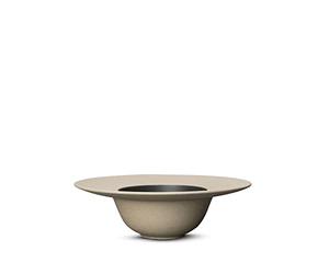 ByOn Fumiko 5288200103 - Plato hondo (porcelana, 25 x 7,5 cm), color beige