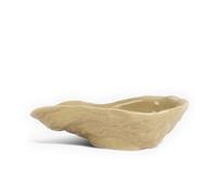 ByON Plato para servir en forma de ostra, color beige de dolomita, 13 cm, 5228621303