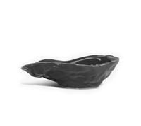 ByON Plato para servir en forma de ostra, color gris, de dolomita, 13 cm, 5228621305