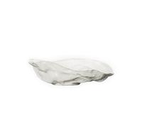 ByOn Plato para servir en forma de ostra de color blanco de dolomita en el tamaño: 13 cm, 5228621302, color beige