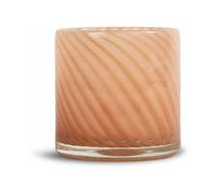 Byon Portavelas-Jarrón Calore M Ø15 cm Rosa-beige