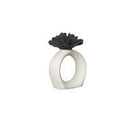 Byon Servilletero Water Lily White-black