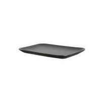 ByON Square plate Blackroot 5275000301 - Plato llano (porcelana, 1,5 x 14 x 20 cm), color negro