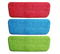 byou Mopa de Microfibra de Repuesto,Almohadillas de Limpieza de Trapeador 3 Piezas Reutilizable y Lavable Juego de Mopas de Recambio Encaja Trapeadores en Spray y Reveal Mops