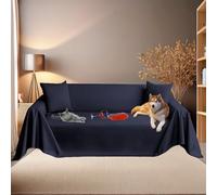 Byour3 - Funda Sofá 3 4 5 Plazas Super Impermeable Animales Salvar Sofa Antimanchas Resistente Anti Pelo Gato Perro Niños Funda Protectora de Sofás Fácil de Limpiar (Azul Royal, 3/4 plazas)