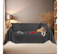 Byour3 - Funda Sofá 3 4 5 Plazas Super Impermeable Animales Salvar Sofa Antimanchas Resistente Anti Pelo Gato Perro Niños Funda Protectora de Sofás Fácil de Limpiar (Gris Plomo, 1/2 plazas)