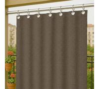 Byour3 - Toldos Exteriores Impermeables con Ojales Metálicos Anti-Moho - Cortinas Laterales Opacas Gazebo Toldo Lona Solar Parasol Balcón Terraza Jardin Pergola (Tórtola, L.300x290H)