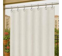Byour3 - Toldos Exteriores Impermeables con Ojales Metálicos Anti-Moho - Cortinas Laterales Opacas Gazebo Toldo Lona Solar Parasol Balcón Terraza Jardin Pergola (Natural, L.400x290H)