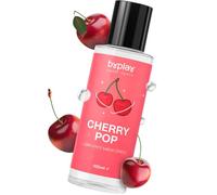 BYPLAY Lubricante Base Agua - Gel Textura Suave con Aroma de Cereza 100ml