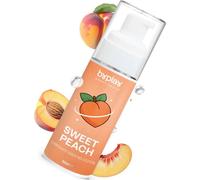 BYPLAY Lubricante Base Agua - Gel Textura Suave con Aroma de Melocotón 50ml