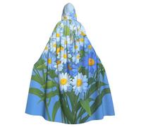 BYPPJGH Capa con capucha de Halloween para adultos, no olvides me, capa de longitud completa, disfraz de Halloween, Navidad, cosplay, para hombres y mujeres