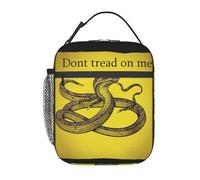 BYPPJGH Dont Tread On Me - Lonchera térmica reutilizable de gran capacidad, a prueba de fugas, bolsas de comida para mujeres y hombres, trabajo, oficina, picnic, viajes