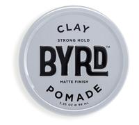 Byrd Hair Clay Pomade - Strong Hold Ultra Matte Acabado Agregue volumen y esculpir a todos los tipos de cabello 3.35 oz