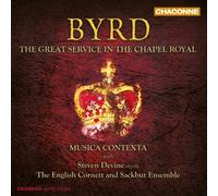 William Byrd – The Great Service – CD – Importación USA – NAXOS