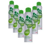 ByRelax Pies Forte Desodorante Antitranspirante Spray 200ml Pack 6 | Con Microtalco | Control del Mal Olor