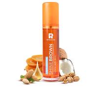 BYROKKO Shine Brown - aceite de bronceado de betacaroteno (150 ml), acelerador para tumbonas y sol al aire libre, para maximizar el bronceado definitivo
