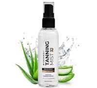 BYROKKO Tanning Mist 100 ml | Acelerador del bronceado facial de aspecto natural, Spray de agua autobronceador gradual con aloe vera y glicerina, eficaz en tumbonas y sol al aire libre