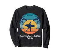 Byron Bay Nueva Gales del Sur Australia Surfing Vintage Surfista Sudadera