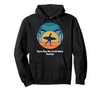 Byron Bay Nueva Gales del Sur Australia Surfing Vintage Surfista Sudadera con Capucha
