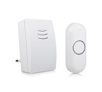 Byron DBY-21132 Timbre inalámbrico - Set enchufable - Alcance inalámbrico de 100 Metros