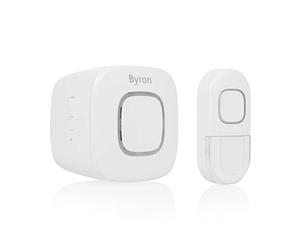 Byron DBY-24721 - Kit de timbre inalámbrico (8 melodías digitales, LED multicolor)