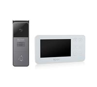 Byron DIC-24512 Videoportero con Cables - 2 Cables con comunicación bidireccional - Pantalla de 4,3 Pulgadas