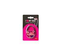 BYRON HOYLE Legami - Gancio porta Borsa, da Tavolo, antiscivolo, 4x6,5 cm, Sostiene fino a 4 kg, Today I choose Happiness, Tema Flowers, Taglia unica