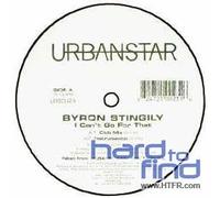 Byron Stingily - I Can't Go for That [Import]