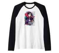 Byronic Hero Red Flag Dark Academia Literature Camiseta Manga Raglan