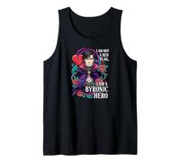 Byronic Hero Red Flag Dark Academia Literature Camiseta sin Mangas