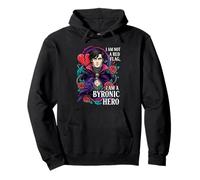 Byronic Hero Red Flag Dark Academia Literature Sudadera con Capucha