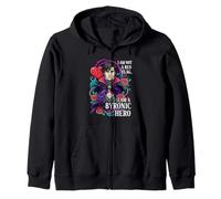 Byronic Hero Red Flag Dark Academia Literature Sudadera con Capucha