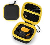 Bysameyee Funda rígida de almacenamiento compatible con altavoz Bluetooth DeWALT, bolsa de almacenamiento magnética inalámbrica portátil para mini altavoz (solo caja), Black
