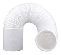 Bysameyee Manguera de aire acondicionado portátil, 15cm de diámetro, 200cm de longitud, manguera flexible de ventilación de escape de CA, rosca en sentido antihorario, piezas de aire acondicionado
