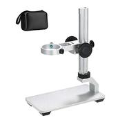 Bysameyee Soporte de aleación de Aluminio para microscopio Digital USB/Wi-Fi, Montaje de Metal de diámetro Universal con Estuche de Transporte para microscopio