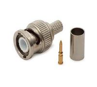BYSECUR BSC00131 Conector BNC macho para crimpar cable RG-59 para camaras de vigilancia